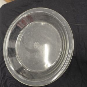 Clear Glass Pie Dish